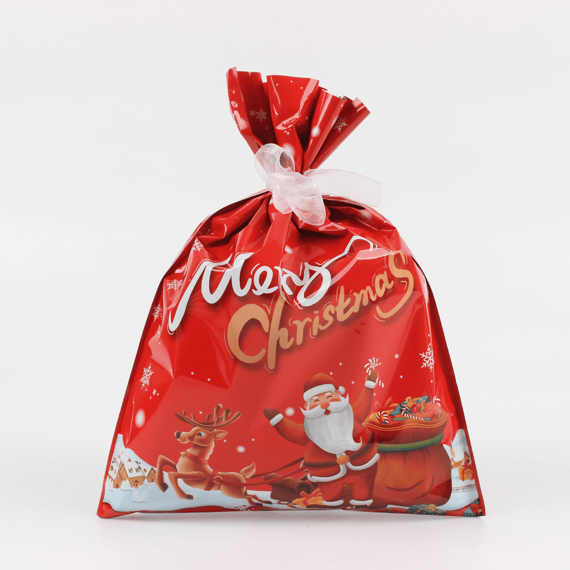 🏆Flash Sale⚡ 50K+ SOLD! MerryPouch Christmas Tie Gift Bag