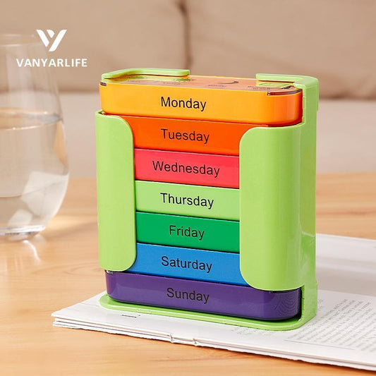 💊 Stay on Track - 49% OFF - ✨7-Day Medication Organizer - For Effortless Health Management! 📅