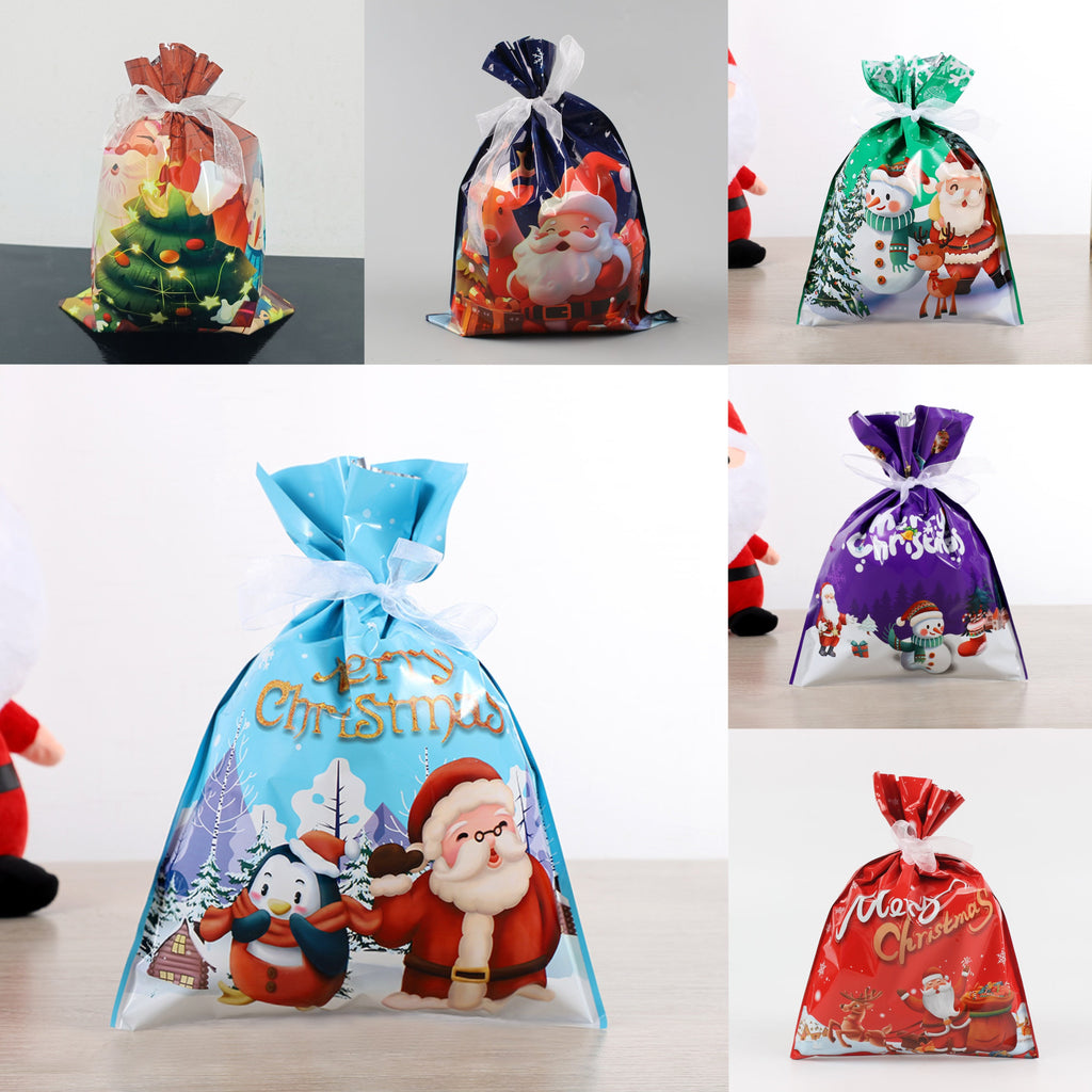 🏆Flash Sale⚡ 50K+ SOLD! MerryPouch Christmas Tie Gift Bag