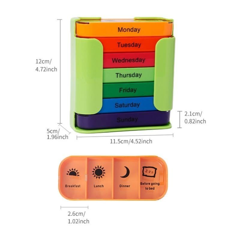 💊 Stay on Track - 49% OFF - ✨7-Day Medication Organizer - For Effortless Health Management! 📅