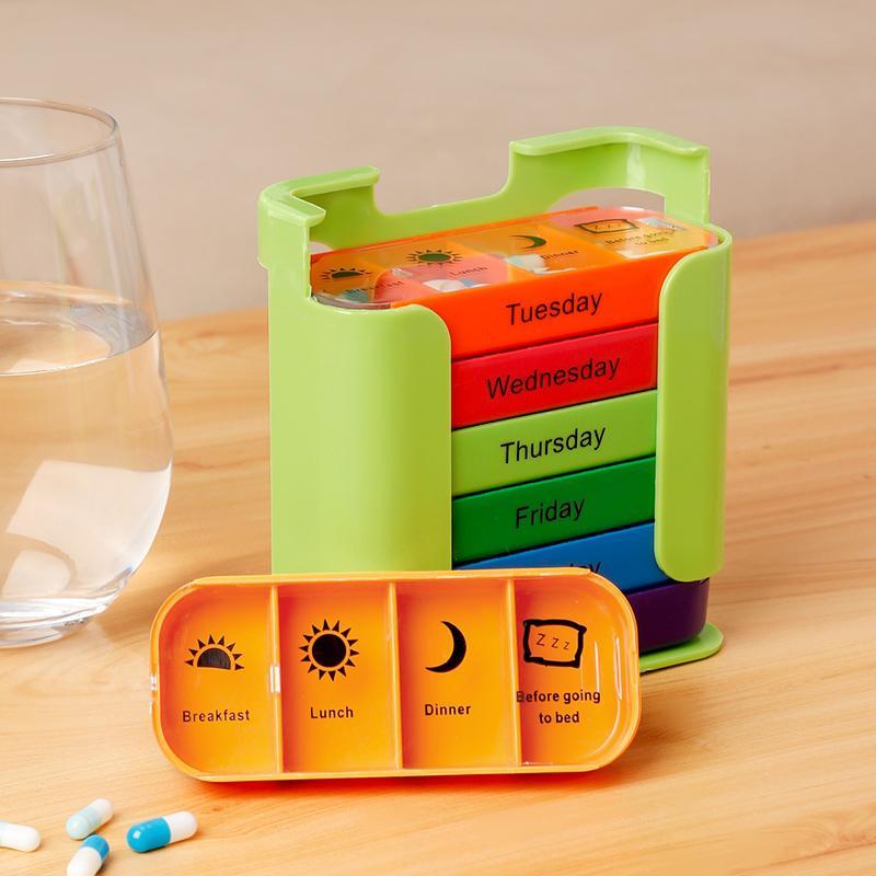 💊 Stay on Track - 49% OFF - ✨7-Day Medication Organizer - For Effortless Health Management! 📅